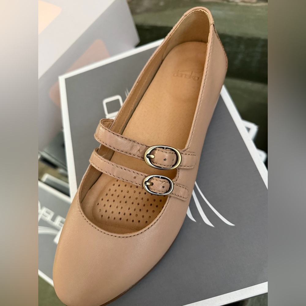 Dansko Leeza Nappa Ballet Flat